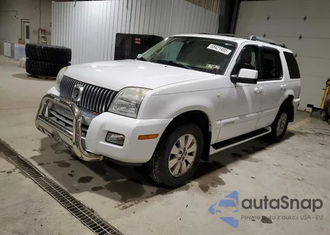 2007 Mercury Mountaineer Luxury from USA, damaged, VIN 4M2EU47E77UJ09958